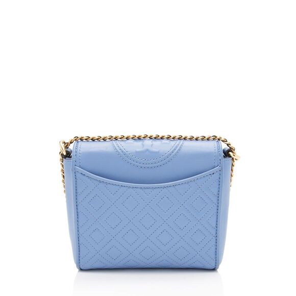 Tory Burch Leather Fleming Box Crossbody